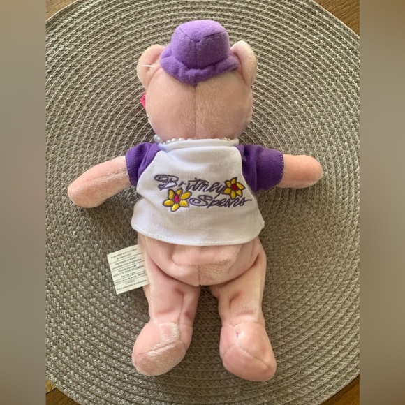 NWT Britney Spears 2000 Vintage One More Time Limited Edition Bear - Picture 4 of 15